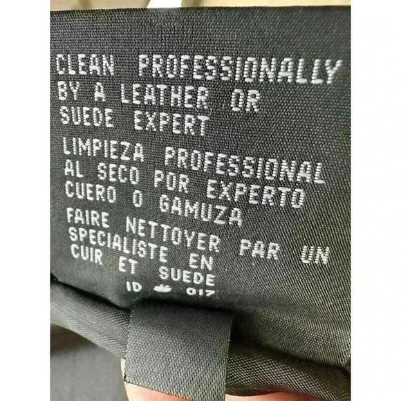 Colebrook & Co. Women’s Size Small Leather Coat Black Mid-Length - Picture 8 of 11